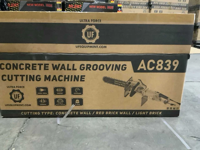 Uf equipment ac 839 betonzaag - afbeelding 13 van  20