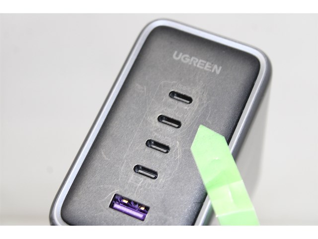 Ugreen nexode usb c-oplader 300 w pd 3.1 usb c-voeding 5-poorts gan-oplader 5-in-1-oplaadstation - afbeelding 4 van  4