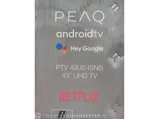 Uhd televisie peaq, ptv 43uo-isnb - afbeelding 3 van  5