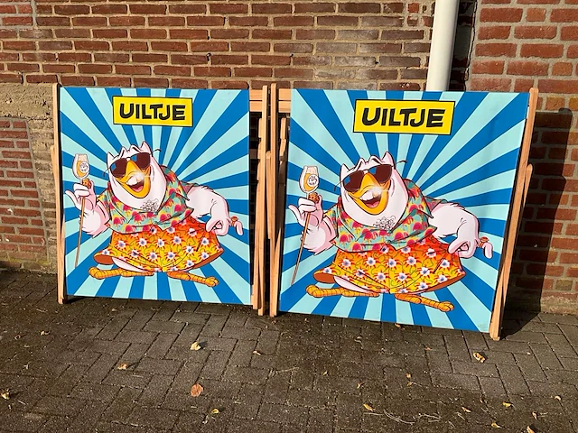 Uiltje 0852 strandbedden (4x) - afbeelding 6 van  8