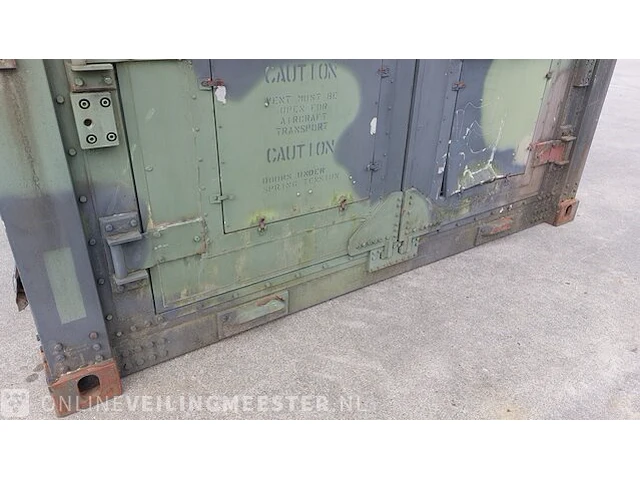 Uitbreidbare shelter u.s. army, 5411-01-294-9866, bouwjaar 1991 - afbeelding 4 van  46