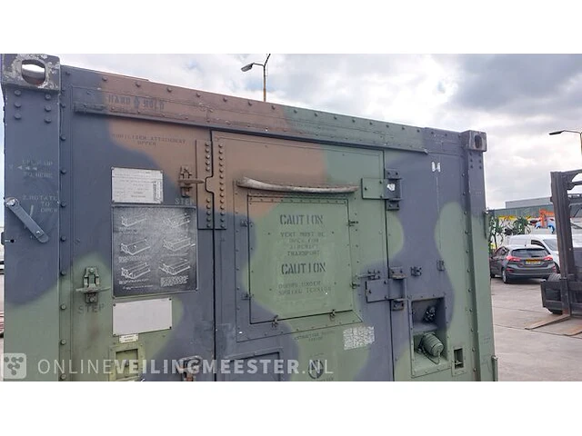 Uitbreidbare shelter u.s. army, 5411-01-294-9866, bouwjaar 1991 - afbeelding 8 van  46