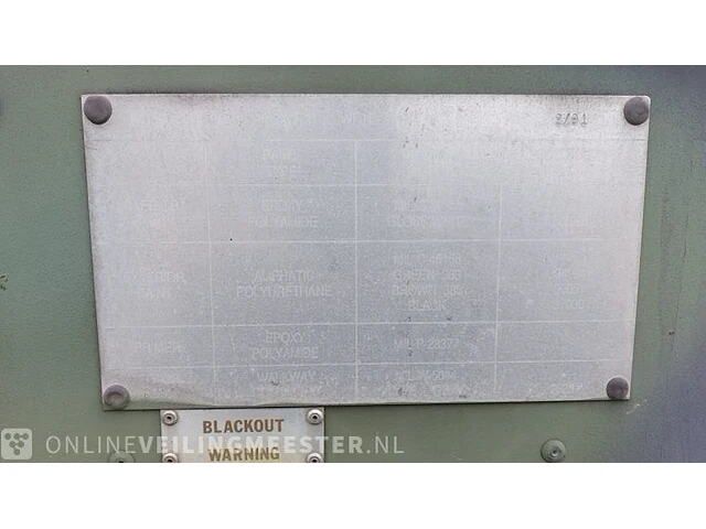 Uitbreidbare shelter u.s. army, 5411-01-294-9866, bouwjaar 1991 - afbeelding 11 van  46