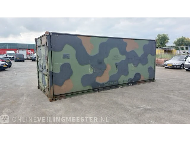 Uitbreidbare shelter u.s. army, 5411-01-294-9866, bouwjaar 1991 - afbeelding 1 van  46