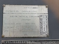 Uitbreidbare shelter u.s. army, 5411-01-294-9866, bouwjaar 1991 - afbeelding 13 van  46