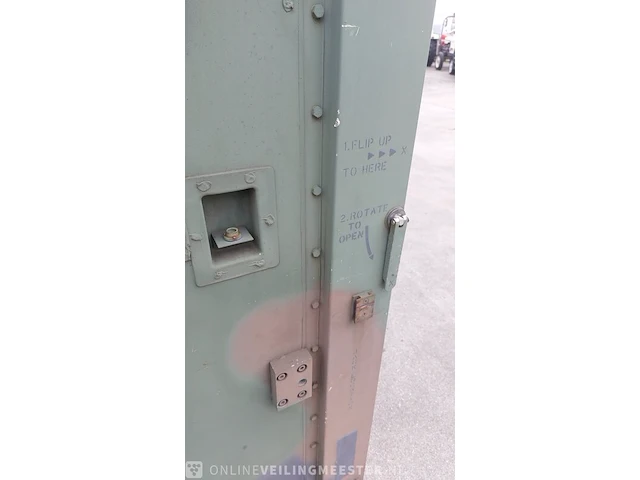 Uitbreidbare shelter u.s. army, 5411-01-294-9866, bouwjaar 1991 - afbeelding 15 van  46