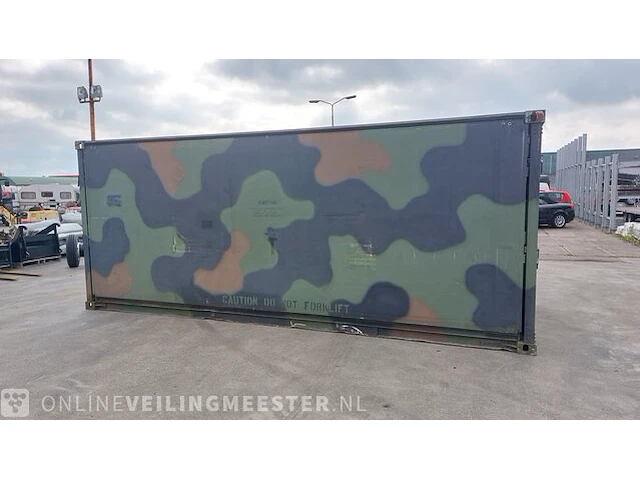 Uitbreidbare shelter u.s. army, 5411-01-294-9866, bouwjaar 1991 - afbeelding 23 van  46
