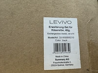 Uitbreidingsset voor kaasrasp 4-delig levivo - afbeelding 4 van  4