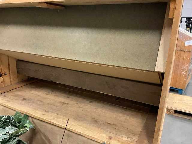 Uitgiftebalie verkoopbalie steigerhout - afbeelding 6 van  8