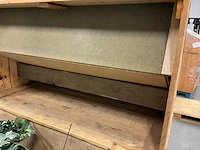 Uitgiftebalie verkoopbalie steigerhout - afbeelding 6 van  8