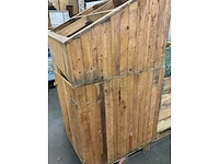 Uitgiftebalie verkoopbalie steigerhout - afbeelding 7 van  8