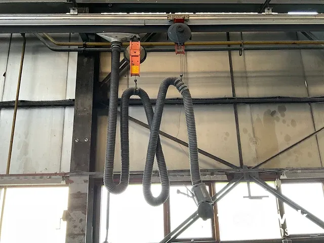Uitlaatgas afzuiging, railsysteem - afbeelding 2 van  3