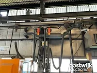 Uitlaatgas afzuiging, railsysteem - afbeelding 3 van  3