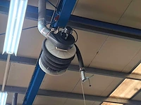 Uitlaatgas slanghaspel met afzuigmotor - afbeelding 1 van  3
