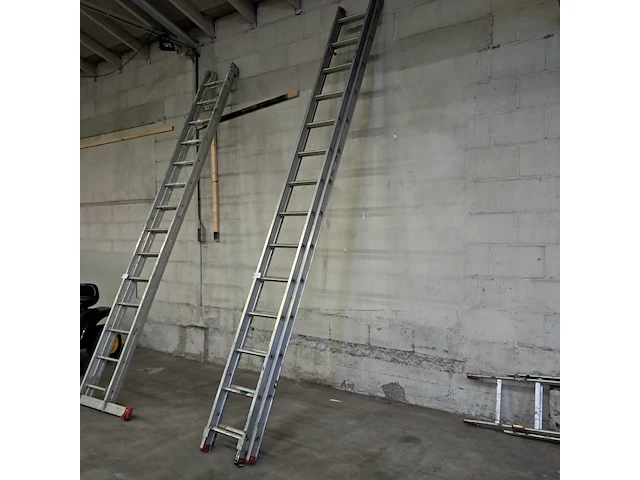 Uitschuifbare ladder 2x14 treeds altrex - afbeelding 2 van  6