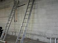 Uitschuifbare ladder 2x14 treeds altrex - afbeelding 2 van  6