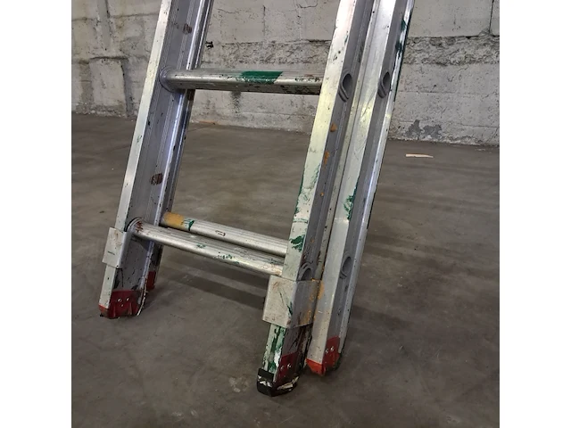 Uitschuifbare ladder 2x14 treeds altrex - afbeelding 3 van  6
