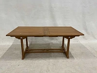 Uitschuifbare tuintafel 190 cm - afbeelding 1 van  5