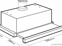 Uittrekbare afzuigkap, 59,5 cm, met vetfilter en koolstoffilter - afbeelding 6 van  9