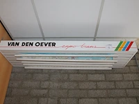 Uittrekbare landkaartdisplay met o.a. kaarten van europa, nederland en italië. afmeting 140 x 41 x 12 cm - afbeelding 7 van  7