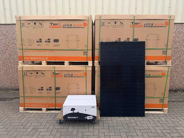 Ulica solar - set van 134 zonnepanelen (360 wp) met growatt 50kw omvormer - afbeelding 1 van  10