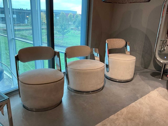 Uliv draaibare fauteuil (3x) - afbeelding 8 van  15