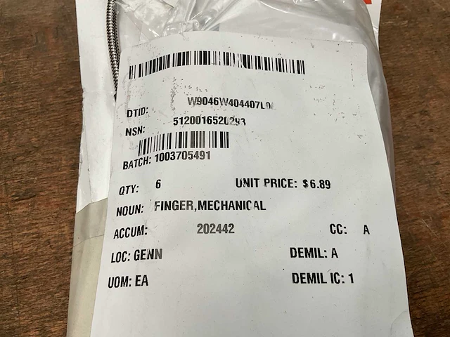 Ullman 23-1/4” flexible spring claw (6x) - afbeelding 4 van  4