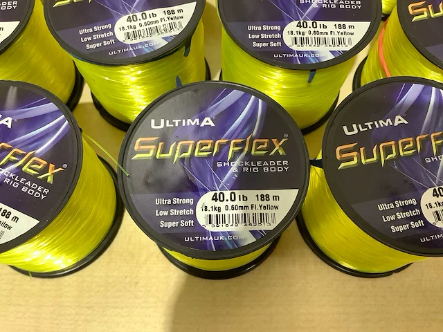 Ultima superflex 40.0lb 188m visdraad (27x) - afbeelding 2 van  3