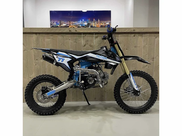 Ultra - 125cc - motorfiets blauw - afbeelding 12 van  18