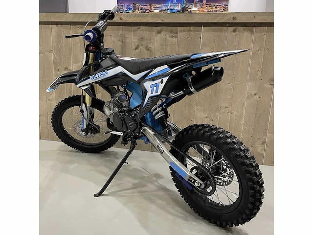 Ultra - 125cc - motorfiets blauw - afbeelding 13 van  18