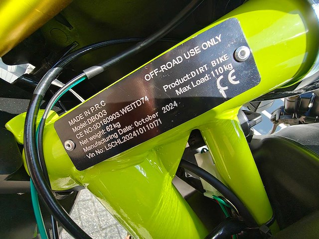 Ultra - 125cc - motorfiets groen - afbeelding 7 van  23