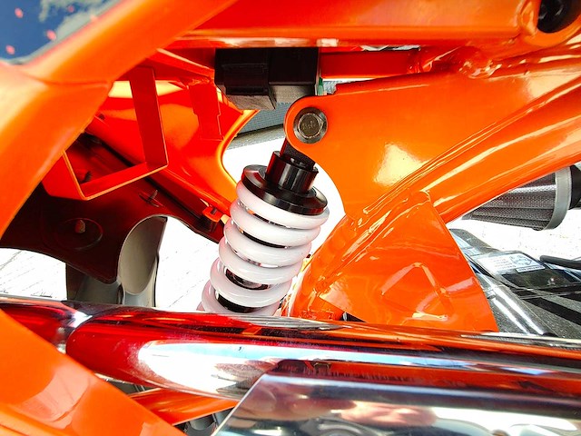 Ultra - 125cc - motorfiets orange - afbeelding 13 van  21