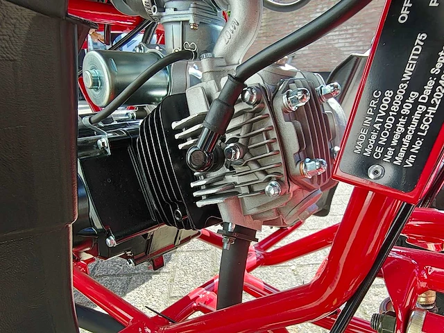 Ultra - 125cc - quad rood - 7 inch - afbeelding 9 van  29
