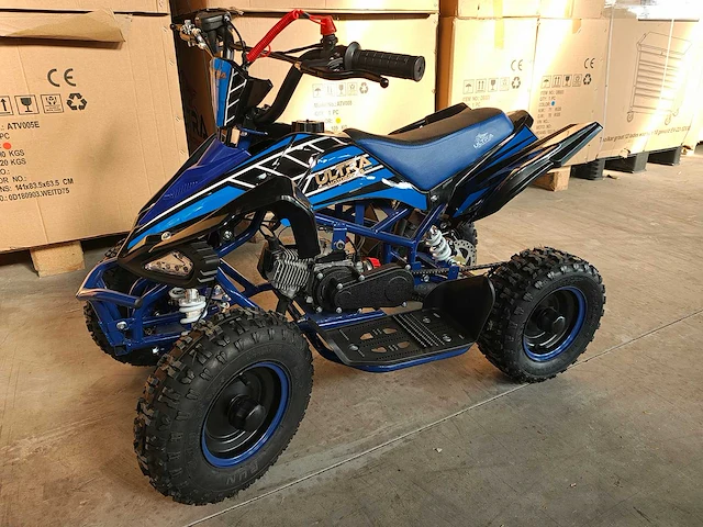 Ultra - 49cc - quad blauw - afbeelding 1 van  21
