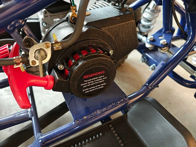 Ultra - 49cc - quad blauw - afbeelding 5 van  21