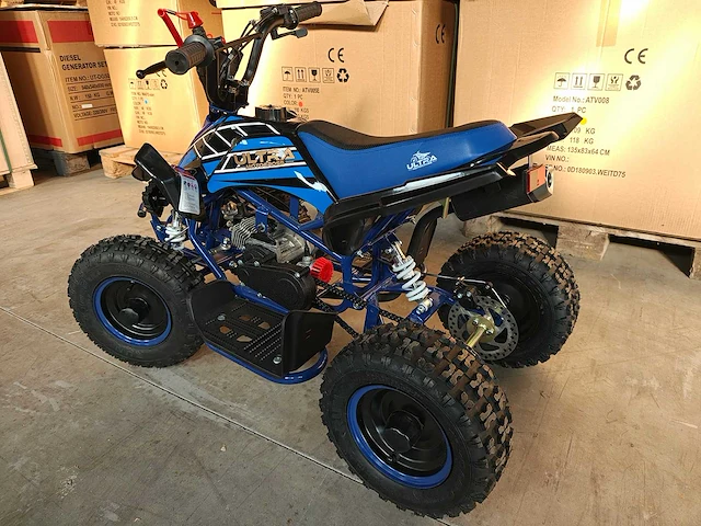 Ultra - 49cc - quad blauw - afbeelding 12 van  21
