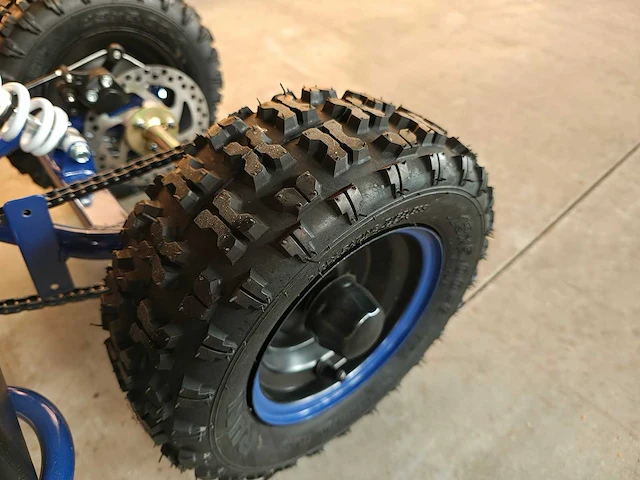 Ultra - 49cc - quad blauw - afbeelding 20 van  21