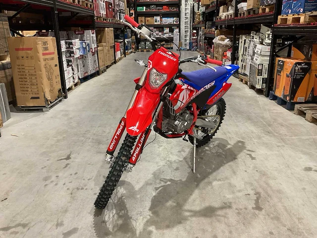 Ultra cross thunder 300 blauw agb40-1 motorfiets - afbeelding 1 van  24