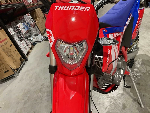 Ultra cross thunder 300 blauw agb40-1 motorfiets - afbeelding 12 van  24