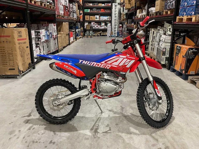 Ultra cross thunder 300 blauw agb40-1 motorfiets - afbeelding 20 van  24