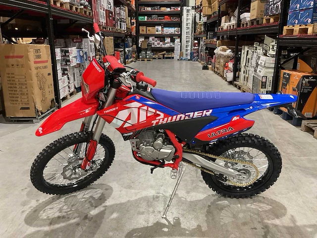 Ultra cross thunder 300 blauw agb40-1 motorfiets - afbeelding 13 van  24