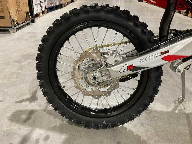 Ultra cross thunder 300 rood agb40-1 motorfiets - afbeelding 21 van  23