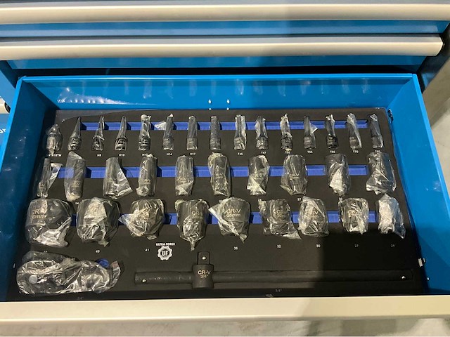 Ultra force - 2025 - 387 delige pro - gereedschapswagen met softclose - afbeelding 18 van  28
