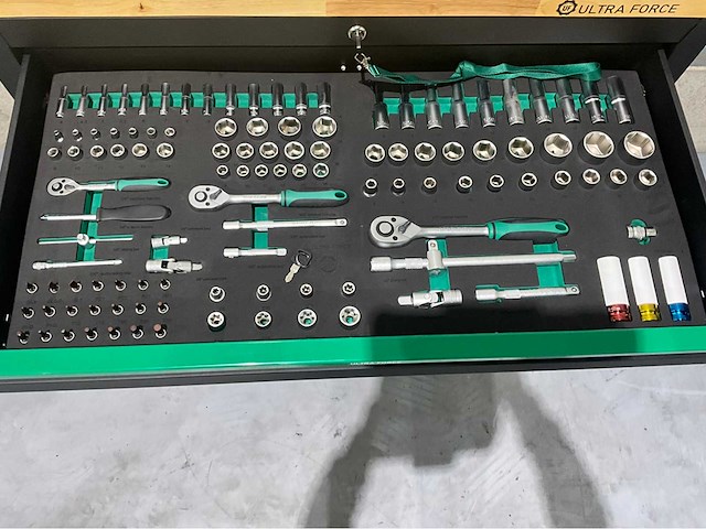 Ultra force - 2025 - 7 lades 267 pc - gereedschapswagen - afbeelding 8 van  25