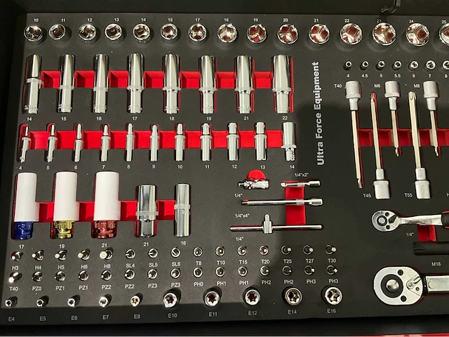 Ultra force - 2025 - redline - gereedschapswagen - afbeelding 24 van  27