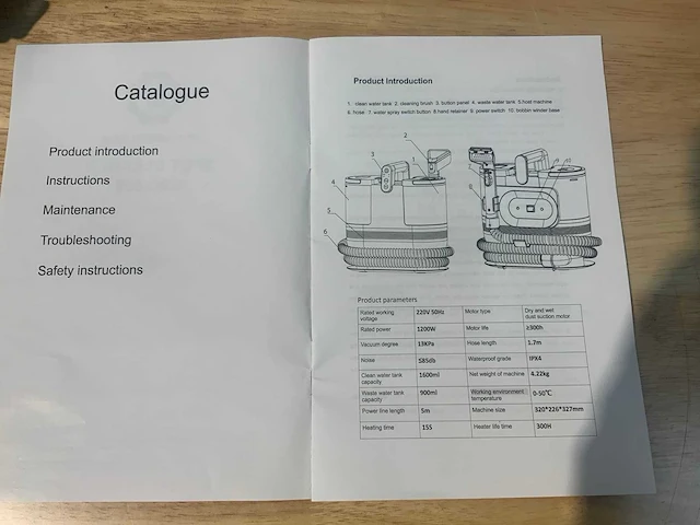 Ultra force equipment - 2025 - gsc-506 - stoomreiniger - afbeelding 14 van  23