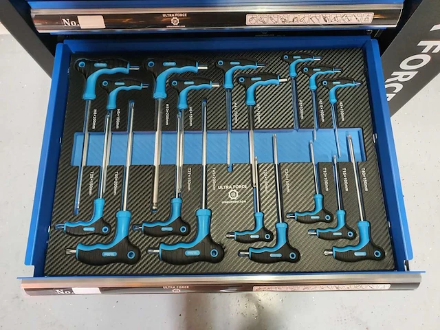 Ultra force equipment - 260-delig - gereedschapswagen - afbeelding 2 van  16