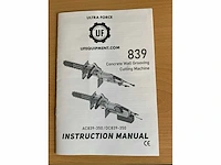 Ultra force equipment - betonzaag ac839 - afbeelding 10 van  20