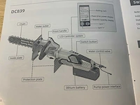Ultra force equipment - dc839 - betonzaag - afbeelding 6 van  16