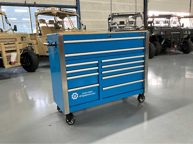 Ultra force equipment - gereedschapswagen 11 laden, 386 pcs gereedschap, softclose - afbeelding 1 van  20